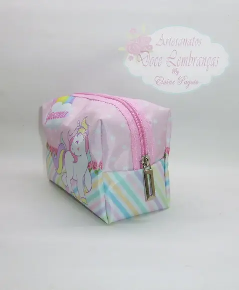 Necessaire / Estojo Unicórnio