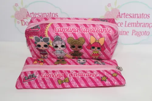 Necessaire e Estojo LOL Surprise