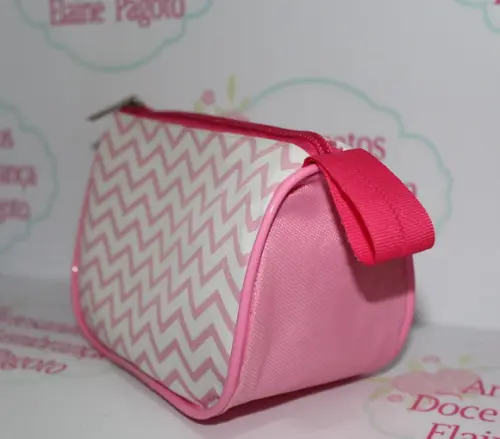 Necessaire Meia Lua Flamingo