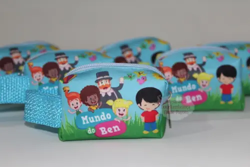 Necessaire mini box O Mundo de Bita
