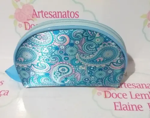 Necessaire Oval Floral