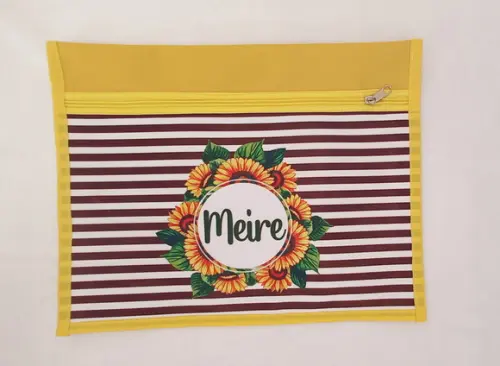 Pasta Envelope/documentos Dia dos Professores Floral