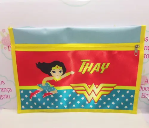 Pasta Envelope/Documentos Mulher Maravilha