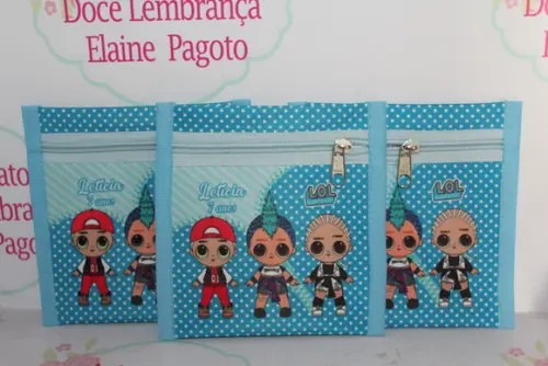 Porta Documentos / Mini Necessaire LOL Surprise