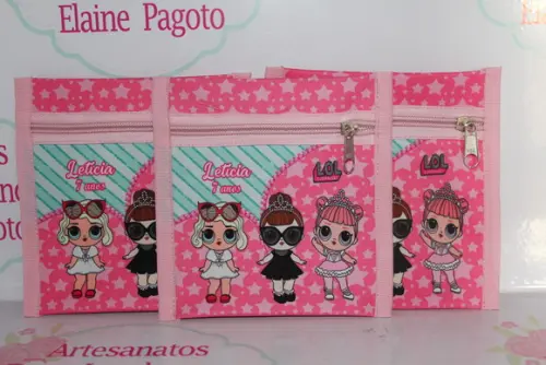 Porta Documentos / Mini Necessaire LOL Surprise