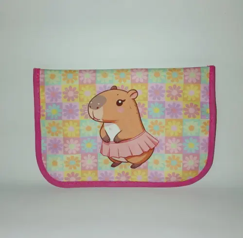 Porta Escova e Creme Dental Capivara