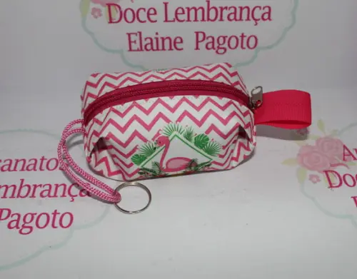 Porta Moedas/Níquel Flamingo