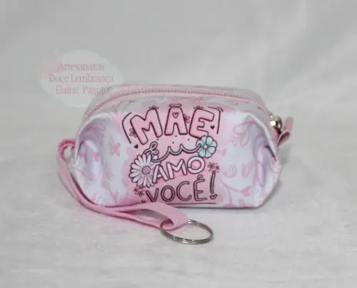 Porta Moedas/Níquel Floral