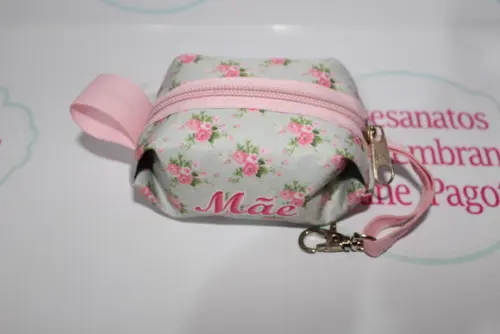 Porta Moedas/Níquel Floral