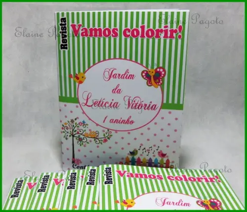 Revistinha Jardim Encantado 10x7