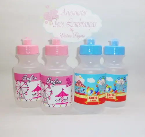 Squeeze 300ml Carrossel / Parque De Diversão
