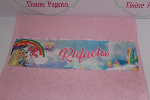 Toalha Lavabo Barbie Dreamtopia