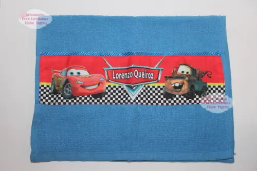 Toalha Lavabo Carros