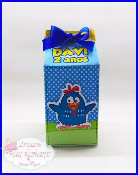 Caixa Milk Galinha Pintadinha