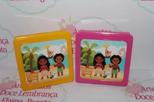 CAIXA ORGANIZADORA 6 DIVISÓRIAS Moana Cute