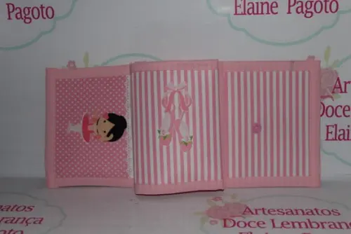 Carteira Infantil Bailarina