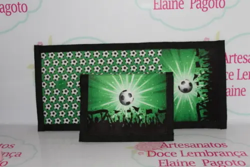 Carteira Infantil Futebol 30 Unidades