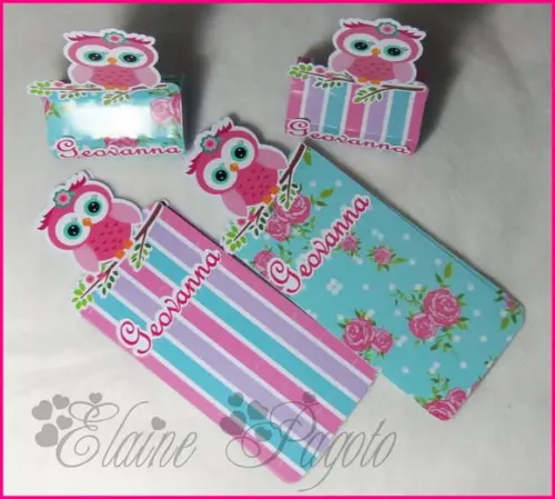Chocolate duplo corujinha