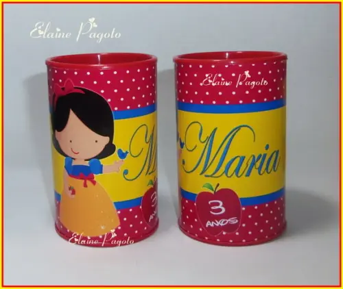 Cofrinho Branca de Neve