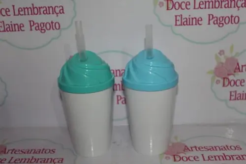 Copo c/ canudo Chantilly S/ personalizar