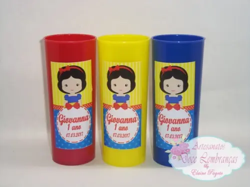 Copo Long Drink Branca de Neve