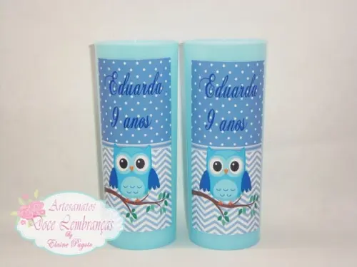 Copo Long Drink Corujinha 50unid