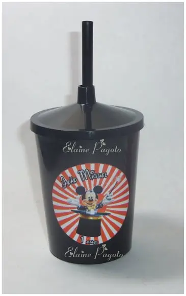 Copo Shake 300ml Mickey e Minnie
