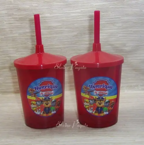 Copo Shake 300ml Patrulha Canina