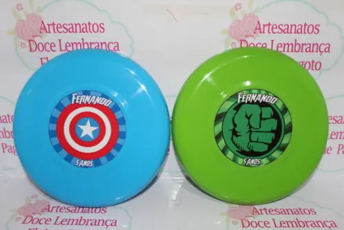 Disco Fly (frisbee) os Vingadores