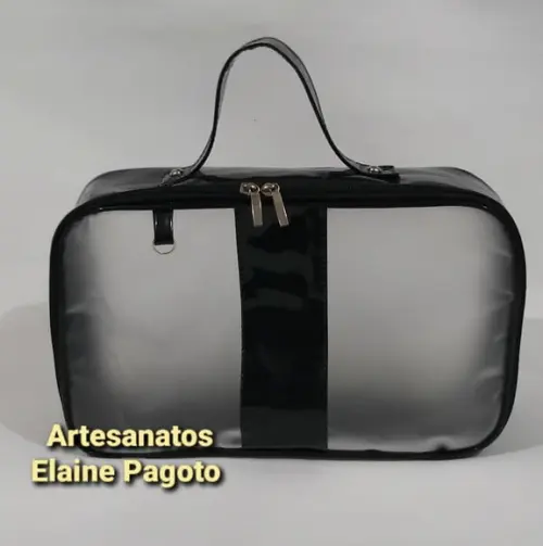 Frasqueira Plástico Translúcido