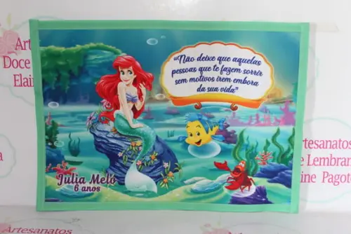 Jogo Americano A Pequena Sereia