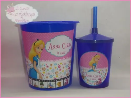 Kit Cineminha Alice no País das Maravilhas