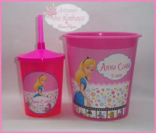 Kit Cineminha Alice no País das Maravilhas