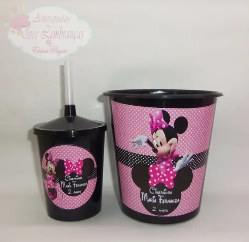 Kit Cineminha Minnie Rosa