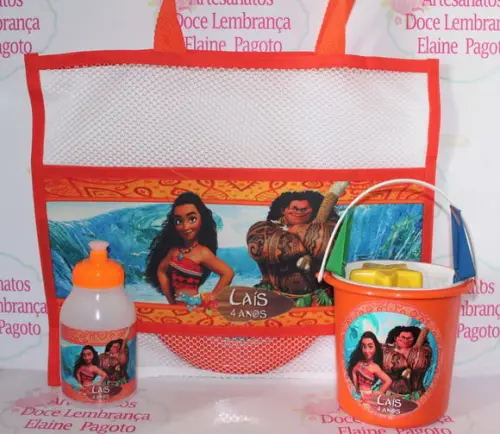 Kit de Praia/verão + Sacola Moana