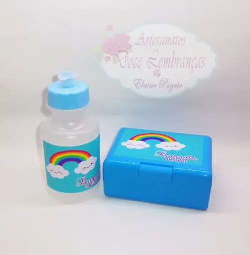 Kit Hora do Lanche Chuva de Amor