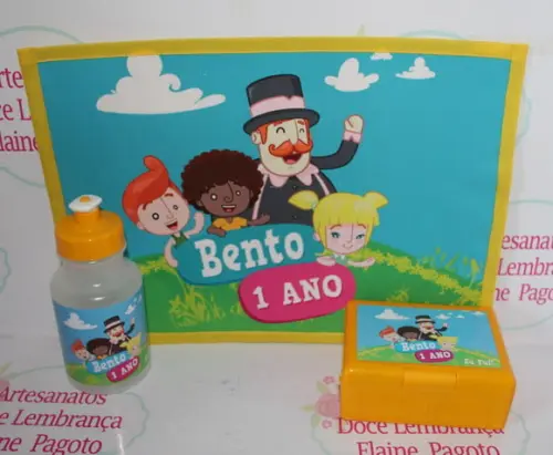 Kit Hora do Lanche o Mundo de Bita