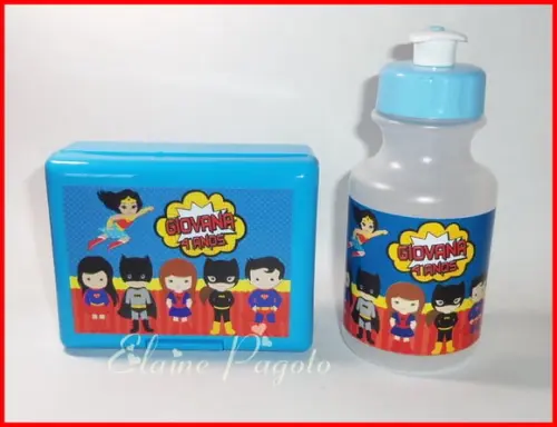 Kit Hora do Lanche Heroínas