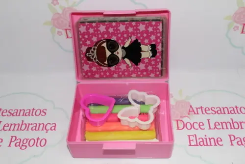 Kit massinha + jogo da memória LOL Surprise