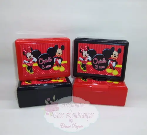 Lancheira/Caixa Box Mickey