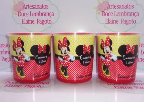 Lata tipo de Leite Mickey