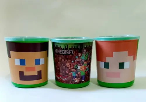 Lata Tipo de Leite Minecraft 35 Unidades