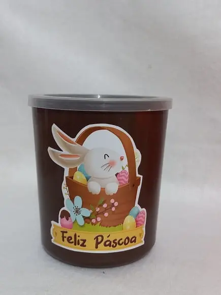 Lata tipo de Leite Páscoa