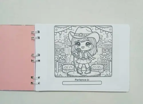 Livro de Colorir a Boiadeira 50 Desenhos A5