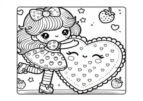 Livro de Colorir Moranguinho - 50 Desenhos A5