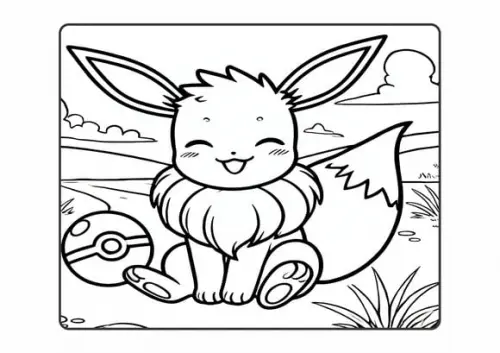 Livro de Colorir Pokémon 50 Desenhos A5