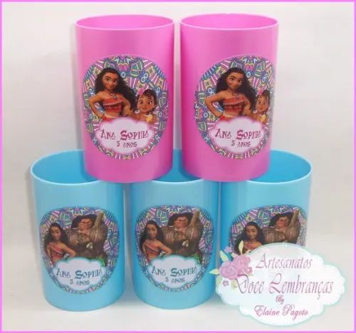 Mini copo long drink Moana