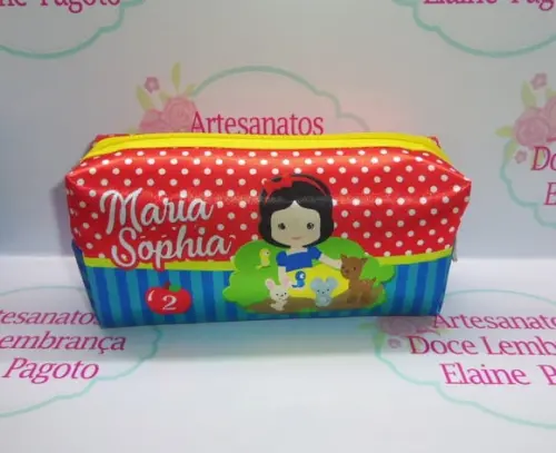 Necessaire / Estojo Branca de Neve