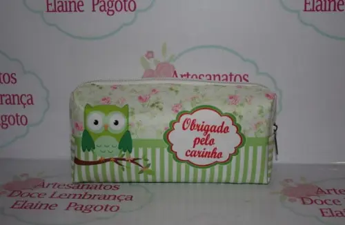 Necessaire / Estojo Corujinha