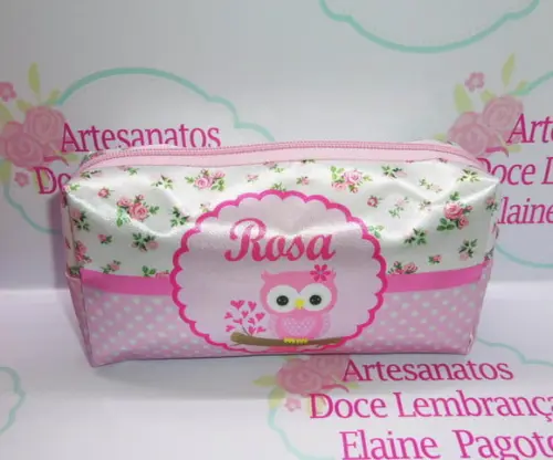 Necessaire / Estojo Corujinha